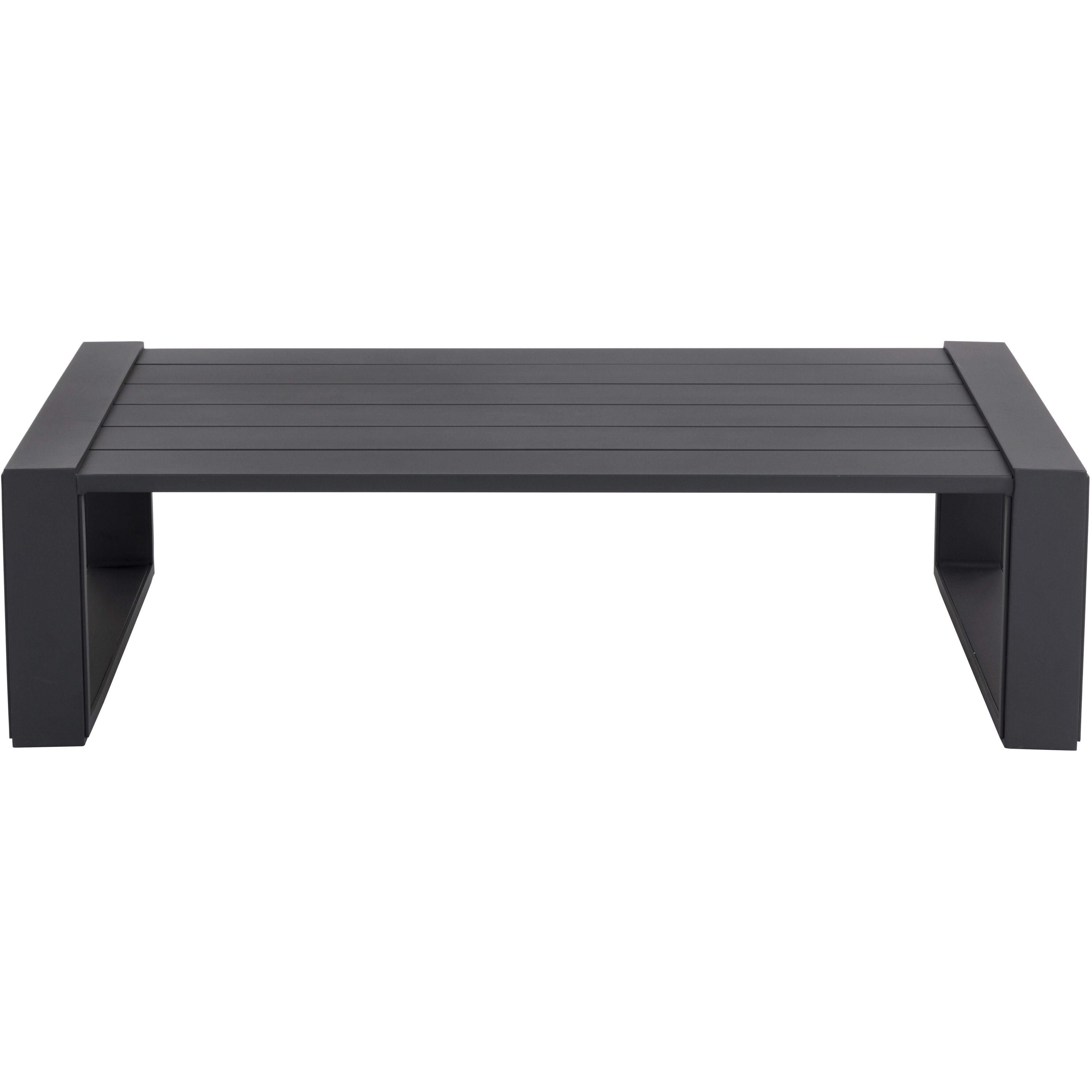 Grado 56 X 31.75 inch Charcoal Outdoor Coffee Table